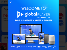 'globalplayer.com' screenshot