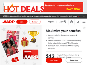 'aarp.org' screenshot