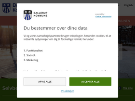 'ballerup.dk' screenshot