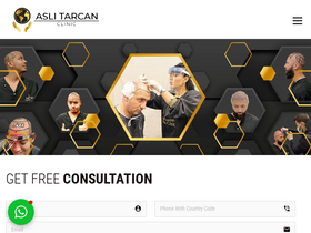 'aslitarcanclinic.com' screenshot