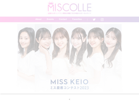 'misscolle.com' screenshot
