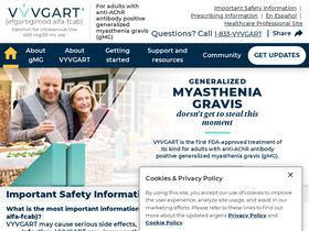 'vyvgart.com' screenshot