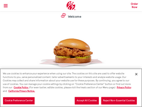 'chick-fil-a.com' screenshot