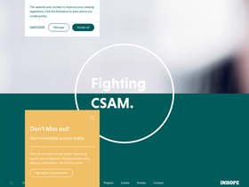 'inhope.org' screenshot