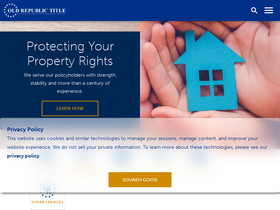 'oldrepublictitle.com' screenshot