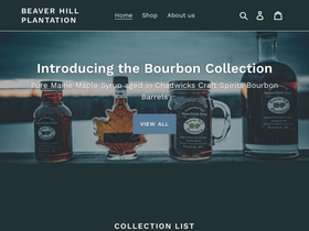 beaverhillplantation.com homepage screenshot