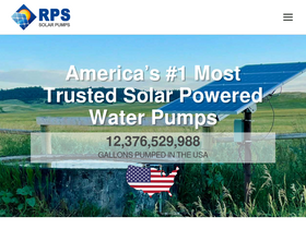 'rpssolarpumps.com' screenshot