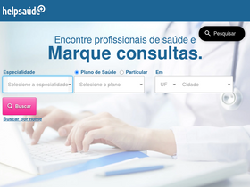 'helpsaude.com' screenshot