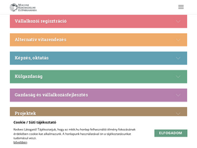 'mkik.hu' screenshot