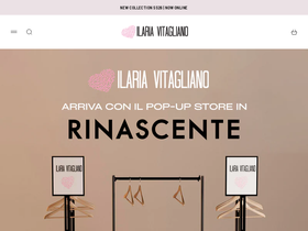 ilariavitagliano.com homepage screenshot