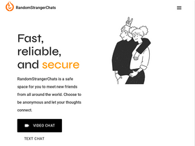 'randomstrangerchats.com' screenshot