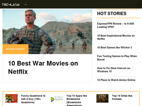 'techlazy.com' screenshot