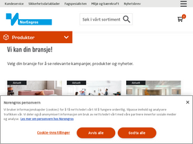 'norengros.no' screenshot