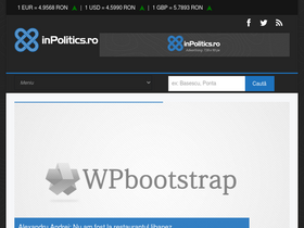 'inpolitics.ro' screenshot