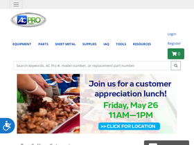 'acpro.com' screenshot
