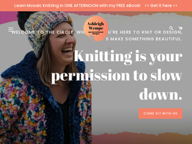 ashleighwempe.com homepage screenshot