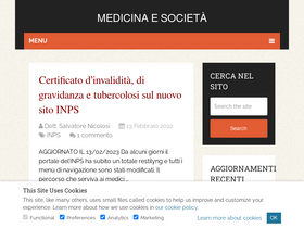'medisoc.it' screenshot