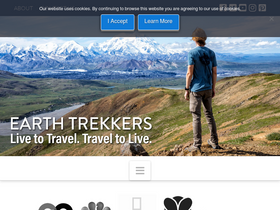 'earthtrekkers.com' screenshot