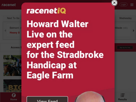 'racenet.com.au' screenshot