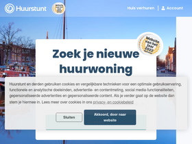 'huurstunt.nl' screenshot