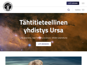 'ursa.fi' screenshot