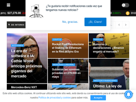 'bitfinanzas.com' screenshot