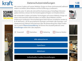 'krafthand.de' screenshot