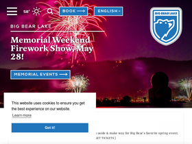 'bigbear.com' screenshot