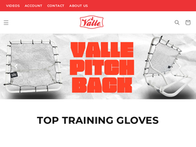 vallesportinggoods.com homepage screenshot
