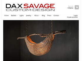daxsavage.com homepage screenshot
