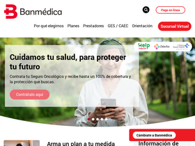 'banmedica.cl' screenshot