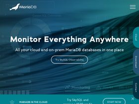 'mariadb.com' screenshot