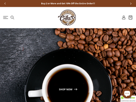 Killer Instinct Coffee Co website screenshot