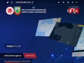 'trgrav.harita.gov.tr' screenshot