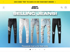 dripbible.store homepage screenshot