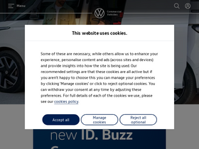'volkswagen-vans.co.uk' screenshot