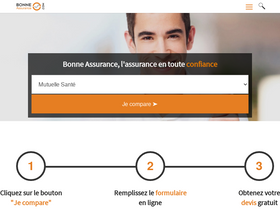 'bonne-assurance.com' screenshot