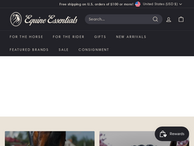 equineessentialsohio.com homepage screenshot