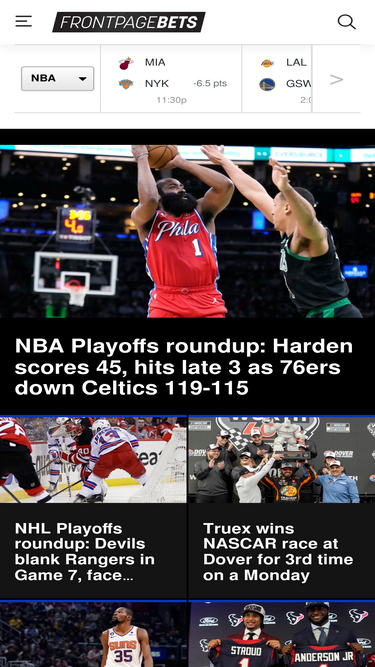 frontpagebets.com