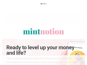 'mintnotion.com' screenshot