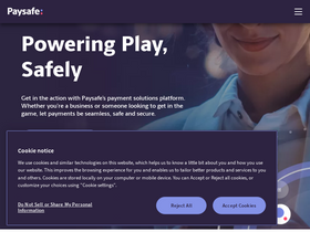 'paysafe.com' screenshot