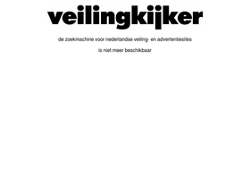 'veilingkijker.nl' screenshot