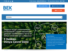 'bek.org.tr' screenshot