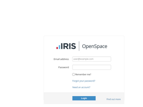 'irisopenspace.co.uk' screenshot
