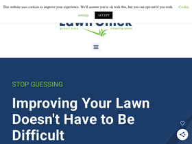 'lawnchick.com' screenshot