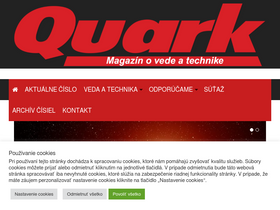 'quark.sk' screenshot