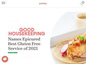 'epicured.com' screenshot