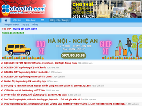 'chovinh.com' screenshot