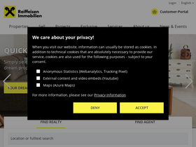 'raiffeisen-immobilien.at' screenshot