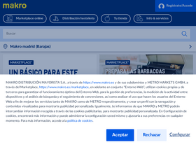 'makro.es' screenshot